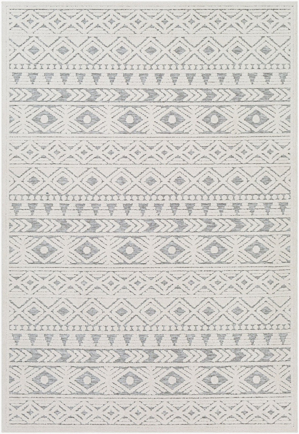 Livabliss Greenwich Global Pattern Polypropylene Indoor Outdoor Rug for Entryways and Patios GWC2306-2211