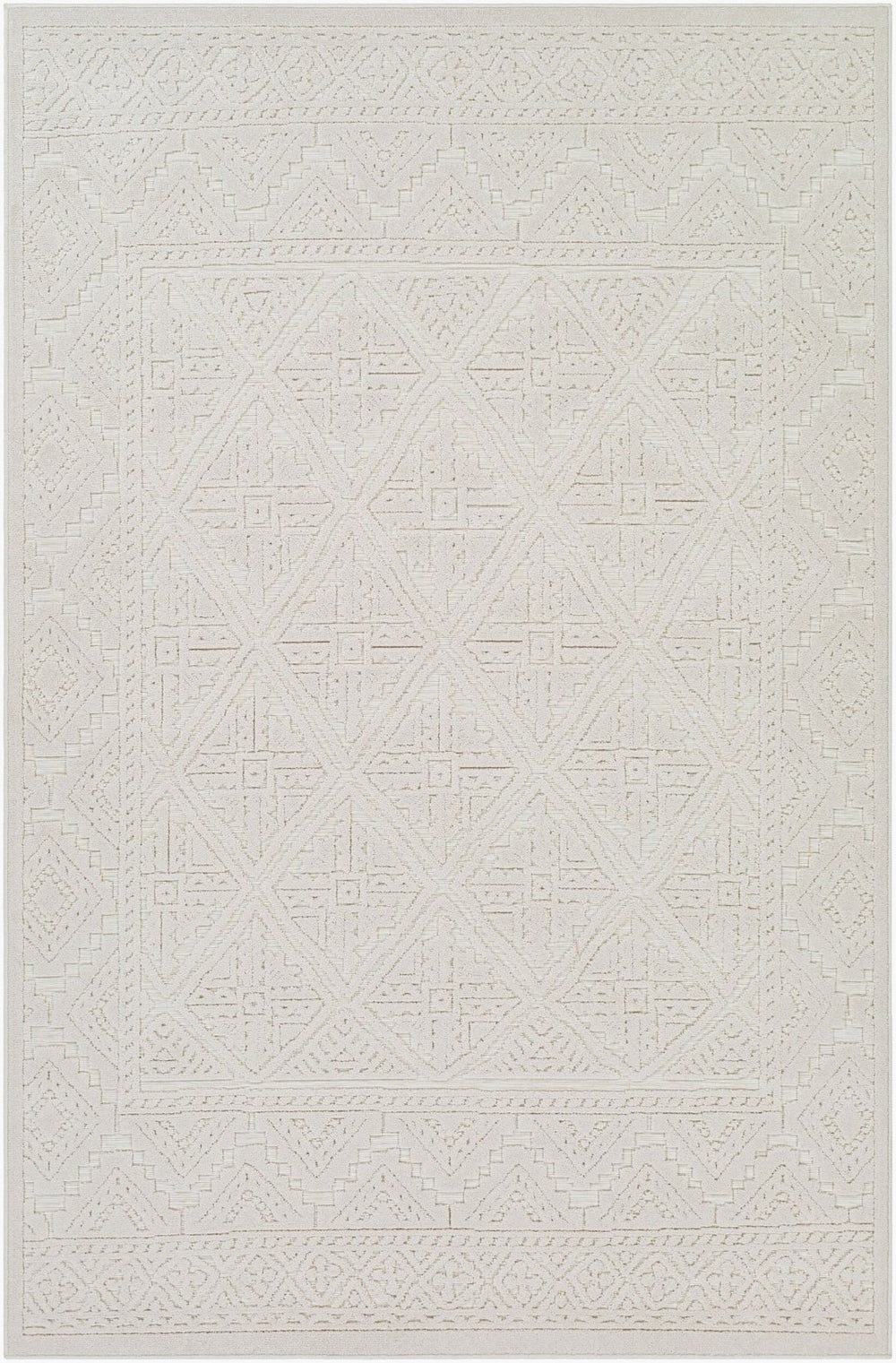 Livabliss Greenwich Bohemian Global Pattern Low Pile Polypropylene Rug for Entryways and Baths GWC2307-2211