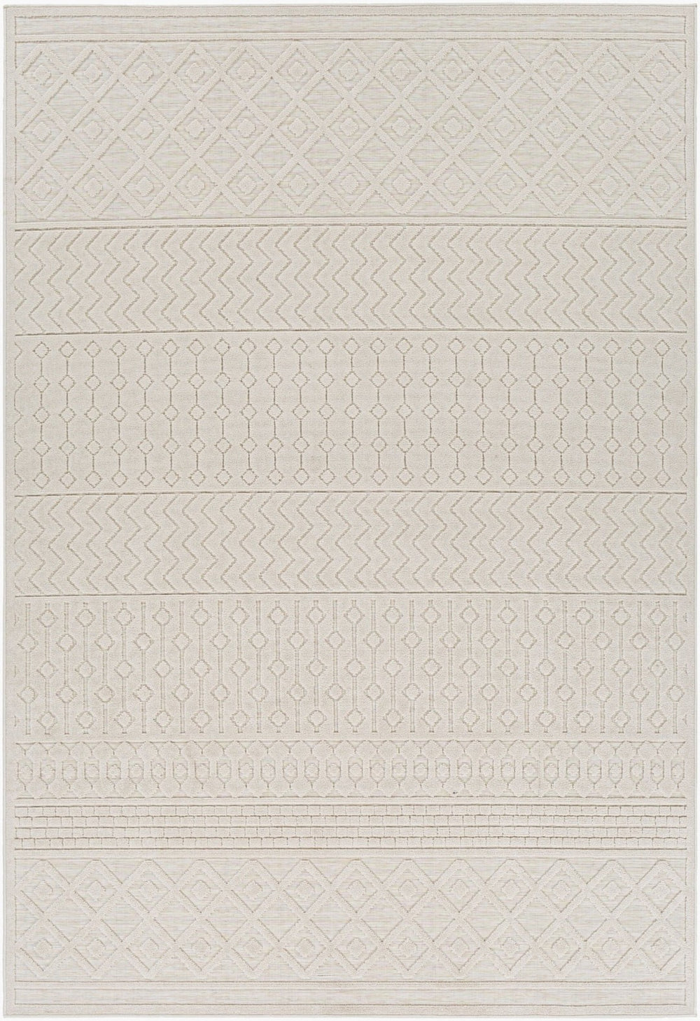 Livabliss Greenwich Bohemian Global Machine Woven Polypropylene Accent Rug for Entryways GWC2317-2211