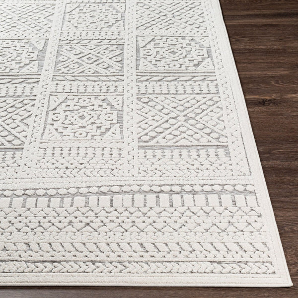 Livabliss Greenwich Geometric Polypropylene Woven Rug for Entryways Patios and Accent Spaces GWC2320-2211