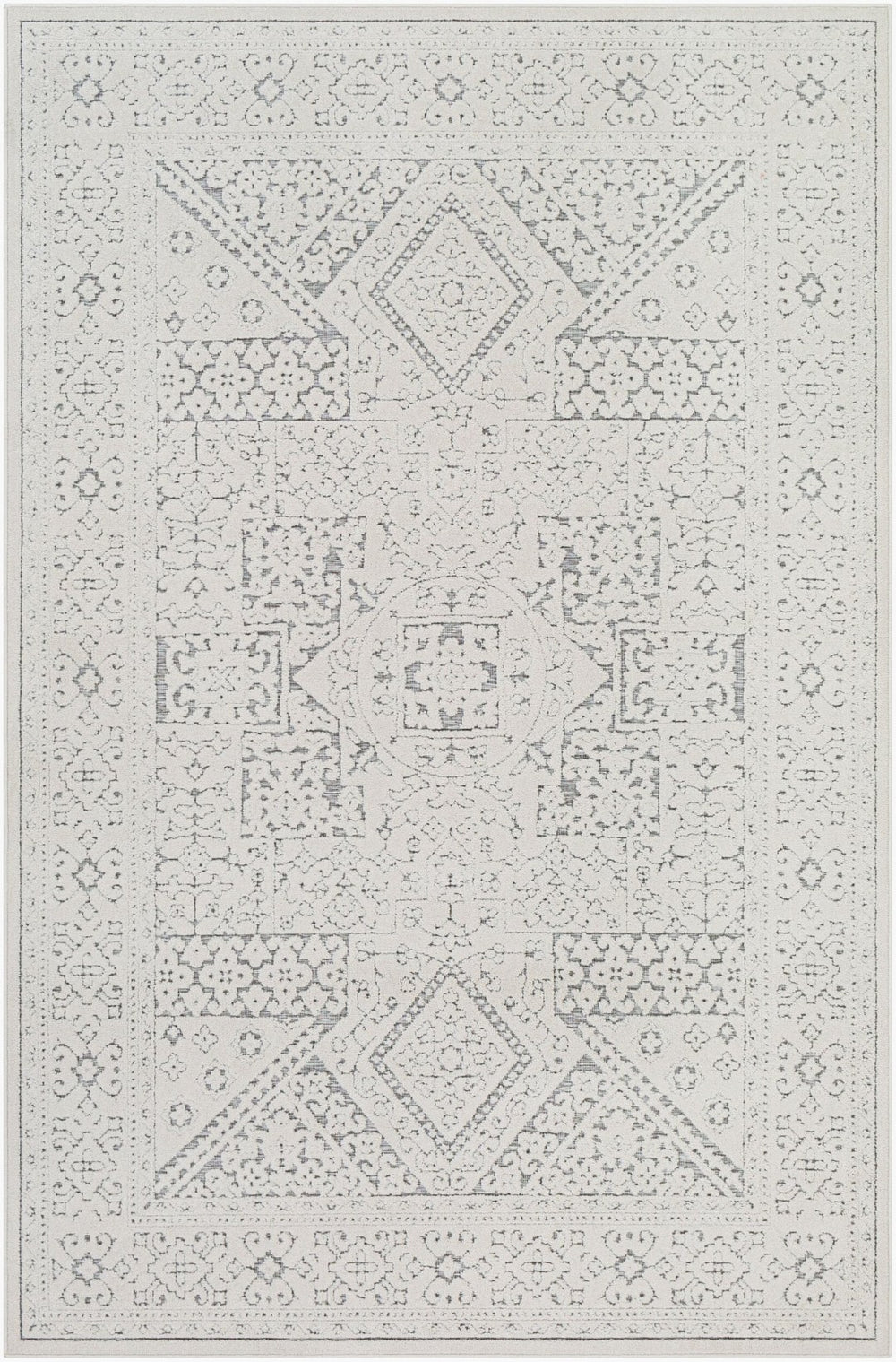 Livabliss Greenwich Global Patterned Polypropylene Accent Rug for Entryways and Layered Decor GWC2322-2211
