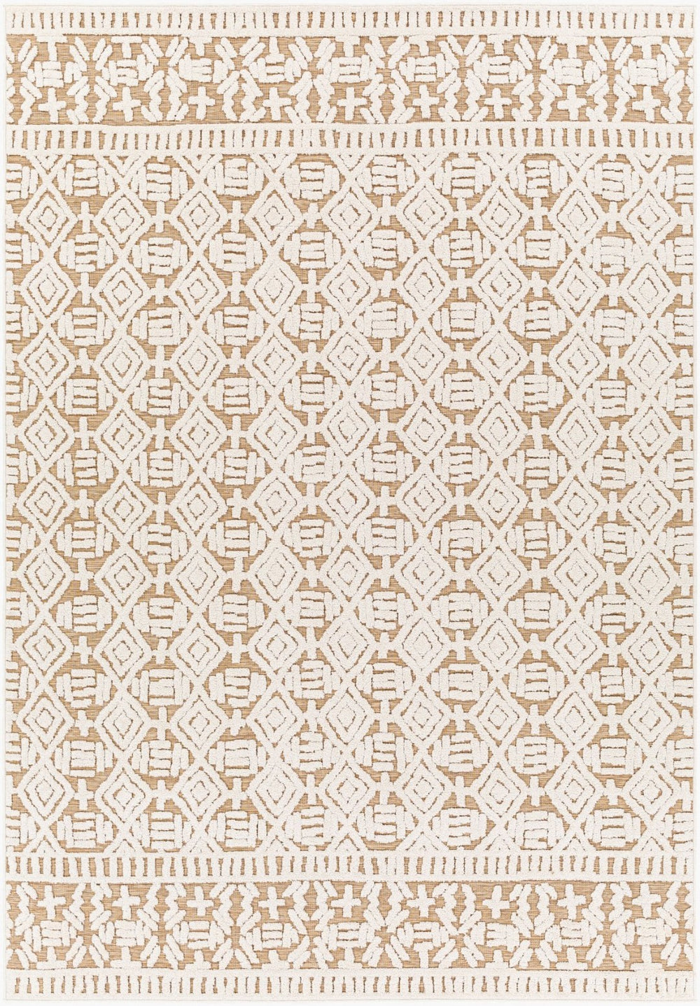 Livabliss Greenwich Geometric Global Polypropylene Accent Rug for Entryways and Small Spaces GWC2326-2211