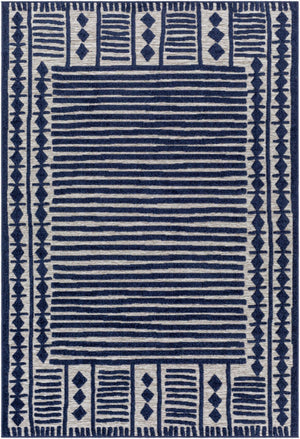 Livabliss Greenwich Bohemian Global Low Pile Polypropylene Area Rug for Living and Dining Rooms GWC2332-679