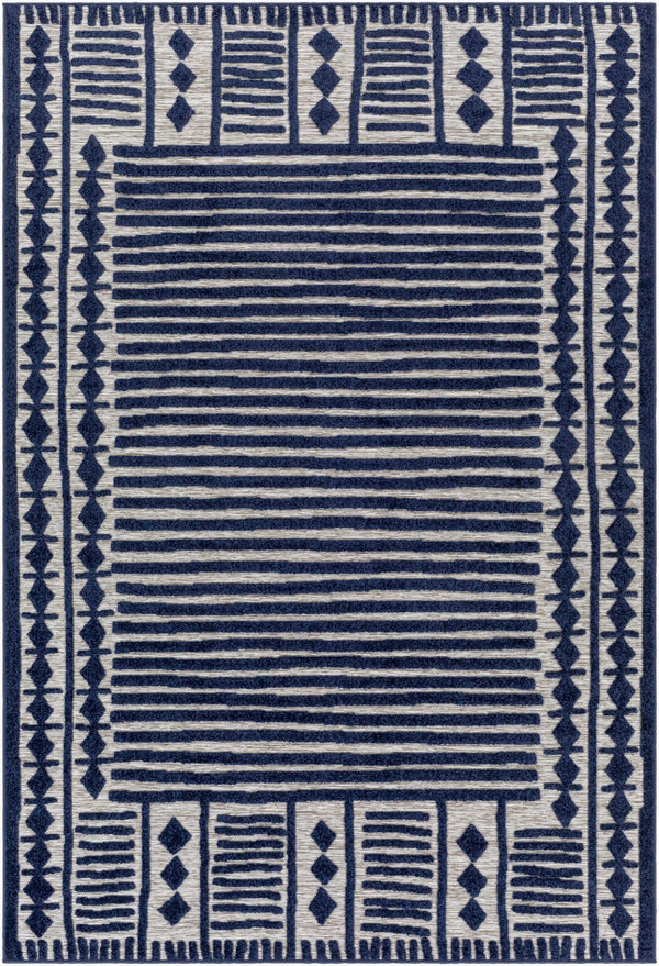 Livabliss Greenwich Bohemian Global Low Pile Polypropylene Area Rug for Living and Dining Rooms GWC2332-679
