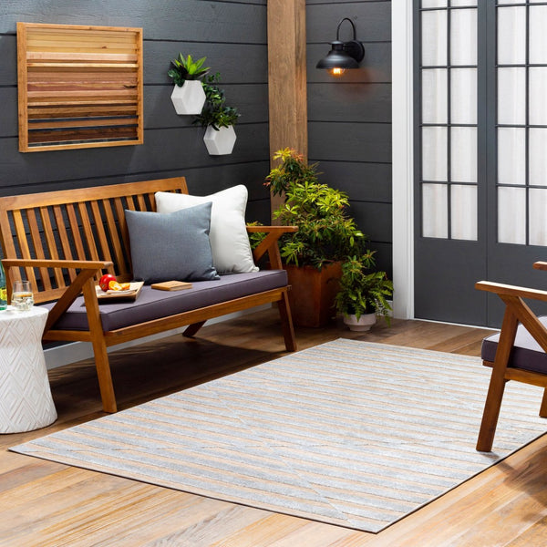 Livabliss Greenwich Machine Woven Polypropylene Geometric Modern Rug for Entryway or Patio Olive, Tan 1'11" x 2'11" GWC2335-2211