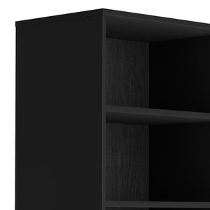 English Elm Harper Mid-Century Modern Bookcase With Adjustable Shelves & Spacious Drawer For Stylish Storage B136P158715