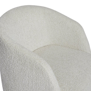 Bernhardt Bernhardt Arcadia Arm Chair — Sculptural Fully Upholstered Rustic Modern Seat With Hidden Casters 334504