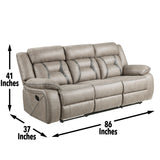 Steve Silver Tyson Manual Sofa TY850S