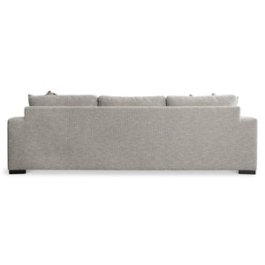 Bernhardt Bernhardt Drew Sofa — Made-To-Order Upholstery, Plush Fiber-Back Cushions & Chunky Wooden Legs P7957C
