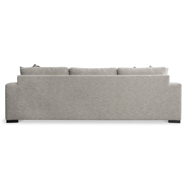 Bernhardt Bernhardt Drew Sofa — Made-To-Order Upholstery, Plush Fiber-Back Cushions & Chunky Wooden Legs P7957C