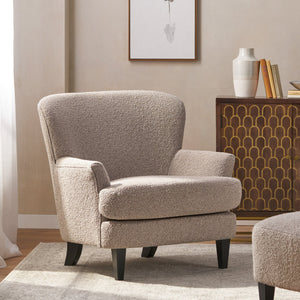 English Elm Christopher Knight Home® - Club Chair - Elegant Boucle Upholstered Seating With Flared Arms & Tapered Legs For Modern Comfort 74115.00STN