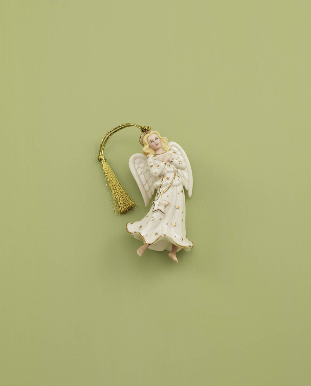 Lenox 2024 Heavenly Angel Ornament Ivory, NO COLOR PORCELAIN 895763