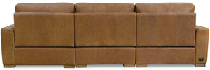 Hooker Furniture Optimus Power Reclining Sectional Top Grain Leather Contemporary Living Room Sofa SS925-3PC1-085-L