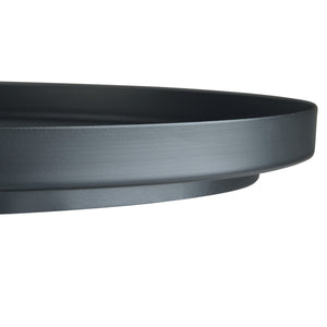 English Elm Monet Metal Side Table - Sleek Black Industrial Design For Modern Living Spaces & Versatile Use B136P158949