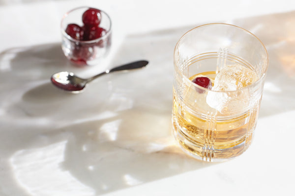 Lenox Reed and Barton Hudson Double Old Fashioned Glasses, Set of 4 Clear, NO COLOR GLASS,CRYSTAL 894592