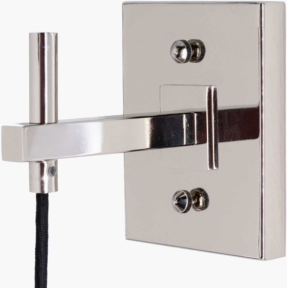 Surya Graysen Modern Wall Sconce 8"L X 7"W X 20"H - Revitalize Your Decor With Stylish Illumination Fixture, Amber Iron Gyn-001