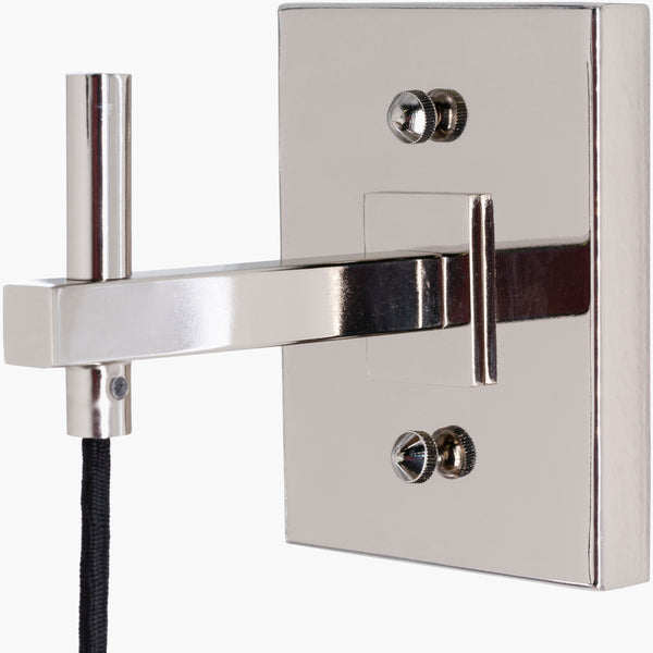 Surya Graysen Modern Wall Sconce 8"L X 7"W X 20"H - Revitalize Your Decor With Stylish Illumination Fixture, Amber Iron Gyn-001
