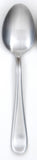 Cambridge Malibu 6-Piece Satin Stainless Steel Dinner Spoons, Dishwasher Safe