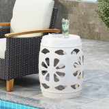 Christopher Knight Home® - Noble House - Sheila Outdoor Metal Side Table