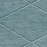 Nourison Practical Solutions PSL01 Machine Made Power-loomed Borderless Design Indoor/Outdoor Modern Outdoor Rug Aqua, Aqua 100% Polypropylene 99446939777