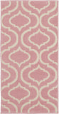 Nourison Jubilant JUB19 Machine Made Power-loomed Borderless Design Indoor Only Contemporary  Rug Pink, Pink 100% Polypropylene 99446479877