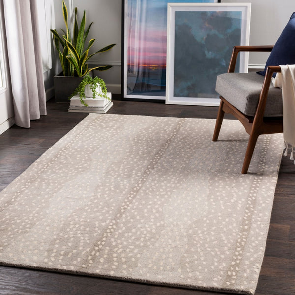Surya Gazelle 2' X 3' Handmade Wool Rug - Modern Style, Plush Comfort, Durable Craftsmanship For Living Spaces Gray Wool Gzl2301-23