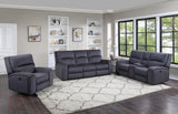 English Elm Steve Silver - Lovell - Power Sofa - Dark Gray