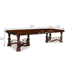 A.R.T. Furniture Valencia Trestle Dining Table 209221-2304 Brown 209221-2304