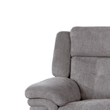 Parker House Richland - Bristol Grey Power Reclining Sofa And Recliner Grey 100% Polyester (S) Mric-31ph-brgr