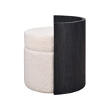 Pollard Stool - Shou Sugi Ban H0015-10810 Elk Home