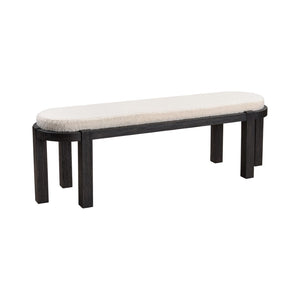 Pollard Bench - Shou Sugi Ban H0015-10811 Elk Home