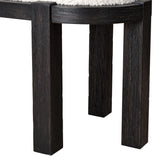 Pollard Bench - Shou Sugi Ban H0015-10811 Elk Home