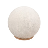 Okin Pouf - White H0015-10826 Elk Home