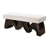 Timber Bench - Aged Bronze H0015-10828 Elk Home