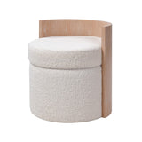 Pollard Stool - Light Oak H0015-11010 Elk Home