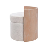 Pollard Stool - Light Oak H0015-11010 Elk Home