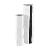 Clark Vase - Striped Black H0017-9164 Elk Home