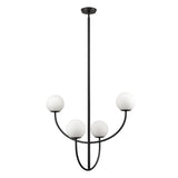 Doby 30'' Wide 4-Light Pendant - Matte Black H0018-10371 Elk Home