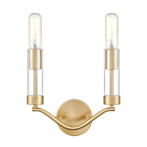 Celsius 11'' High 2-Light Sconce - Satin Brass H0018-8562 Elk Home