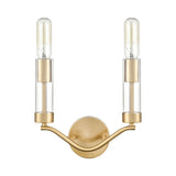 Celsius 11'' High 2-Light Sconce - Satin Brass H0018-8562 Elk Home