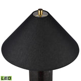 Blythe 26'' High 2-Light Table Lamp - Black - Includes LED Bulbs H0019-10337-LED Elk Home