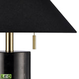 Blythe 26'' High 2-Light Table Lamp - Black - Includes LED Bulbs H0019-10337-LED Elk Home