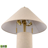 Blythe 26'' High 2-Light Table Lamp - Linen - Includes LED Bulbs H0019-10338-LED Elk Home