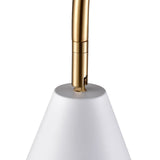 Tully 69'' High 1-Light Floor Lamp - Matte White H0019-11063 Elk Home