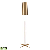 Matthias 65'' High 1-Light Floor Lamp - Aged Brass - Includes LED Bulb H0019-11066-LED Elk Home