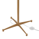 Matthias 65'' High 1-Light Floor Lamp - Aged Brass H0019-11066 Elk Home