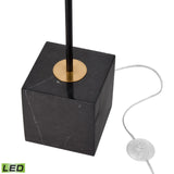 Addy 58'' High 1-Light Floor Lamp - Aged Brass - Includes LED Bulb H0019-11074-LED Elk Home