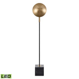 Addy 58'' High 1-Light Floor Lamp - Aged Brass - Includes LED Bulb H0019-11074-LED Elk Home