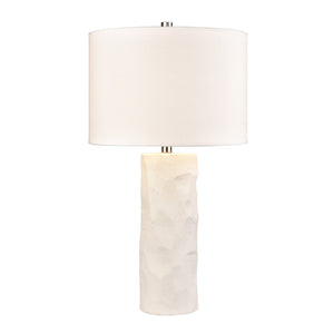 Lore 29'' High 1-Light Table Lamp - Plaster White H0019-11079 Elk Home