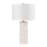 Lore 29'' High 1-Light Table Lamp - Plaster White H0019-11079 Elk Home